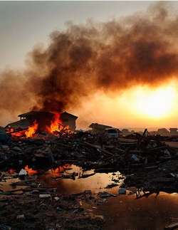 Fear rules-fire sunset Fear rules-fire sunset